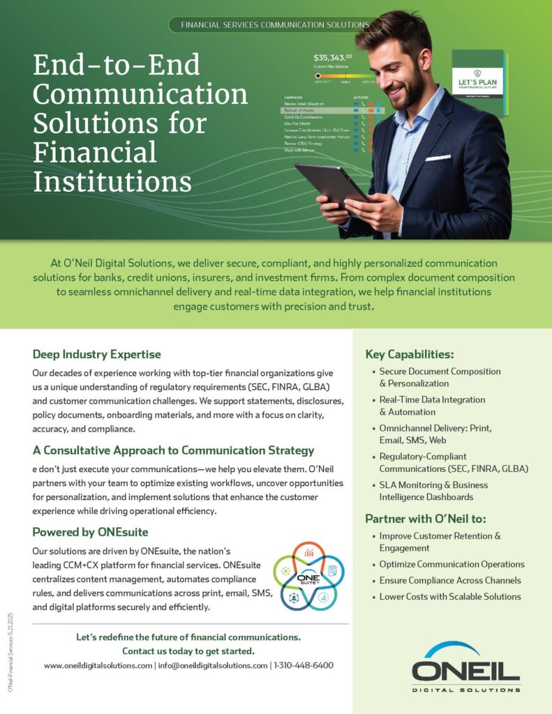 O'Neil Financial Services Communications Overview