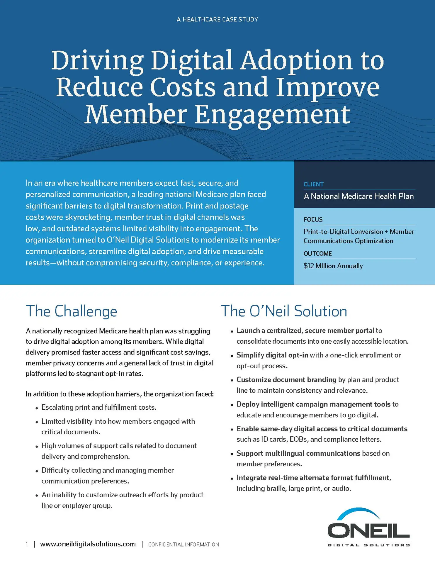 Driving Digital Adoption to Reduce Costs and Improve Member Engagement